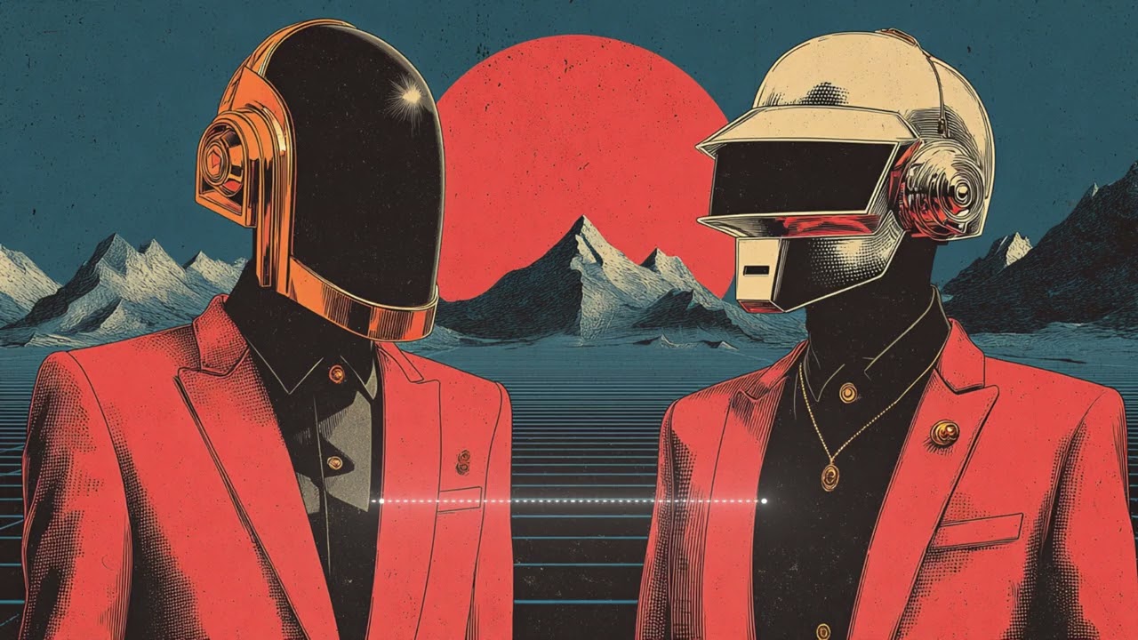 Daft Punk Mountains Don't Move🪩🤖 | Chill Disco, Electro Funk, Retro Groove Playlist #chilldisco