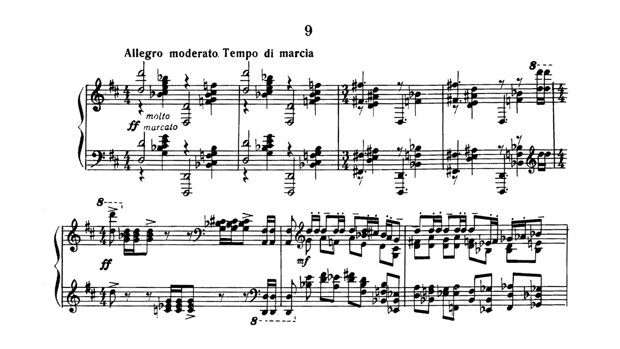 Rachmaninoff - Etude-Tableau Op. 39, No. 9 [Jong Hai Park]