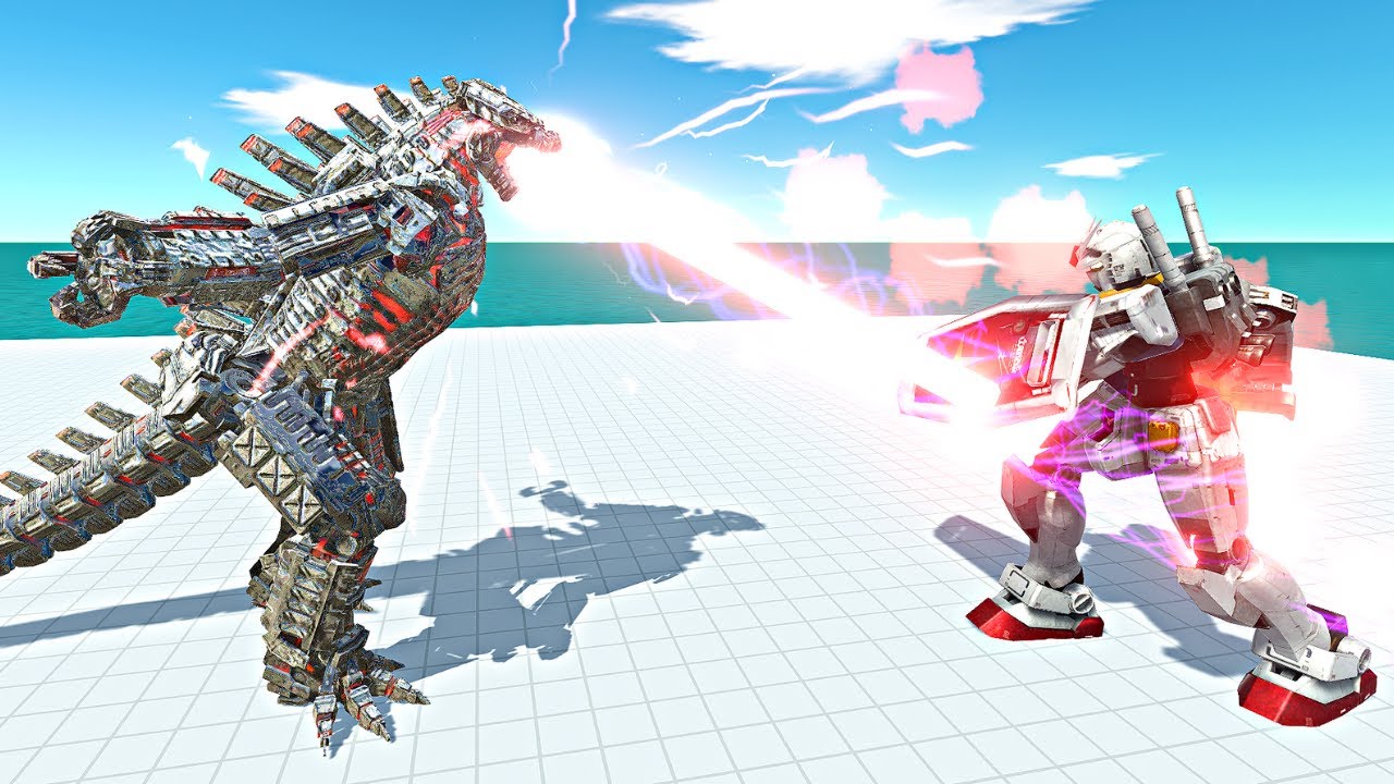 Mecha Godzilla Destroys Monsters - Animal Revolt Battle Simulator | ARBS