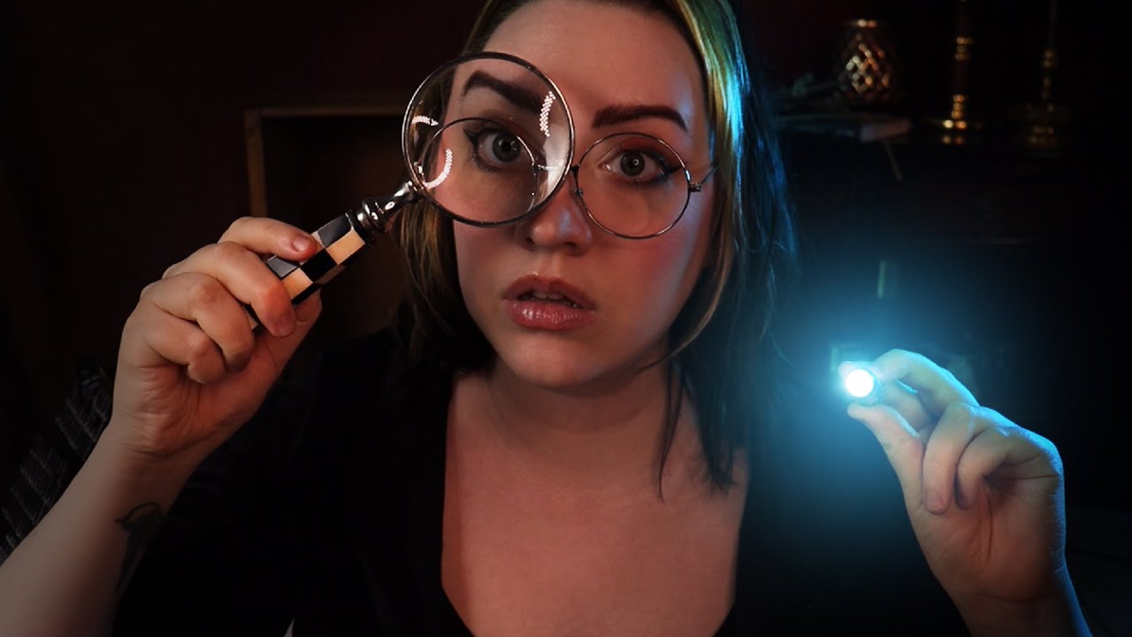 ASMR 🔎 Confused Doctor Inspects You (but.. what are you?)
