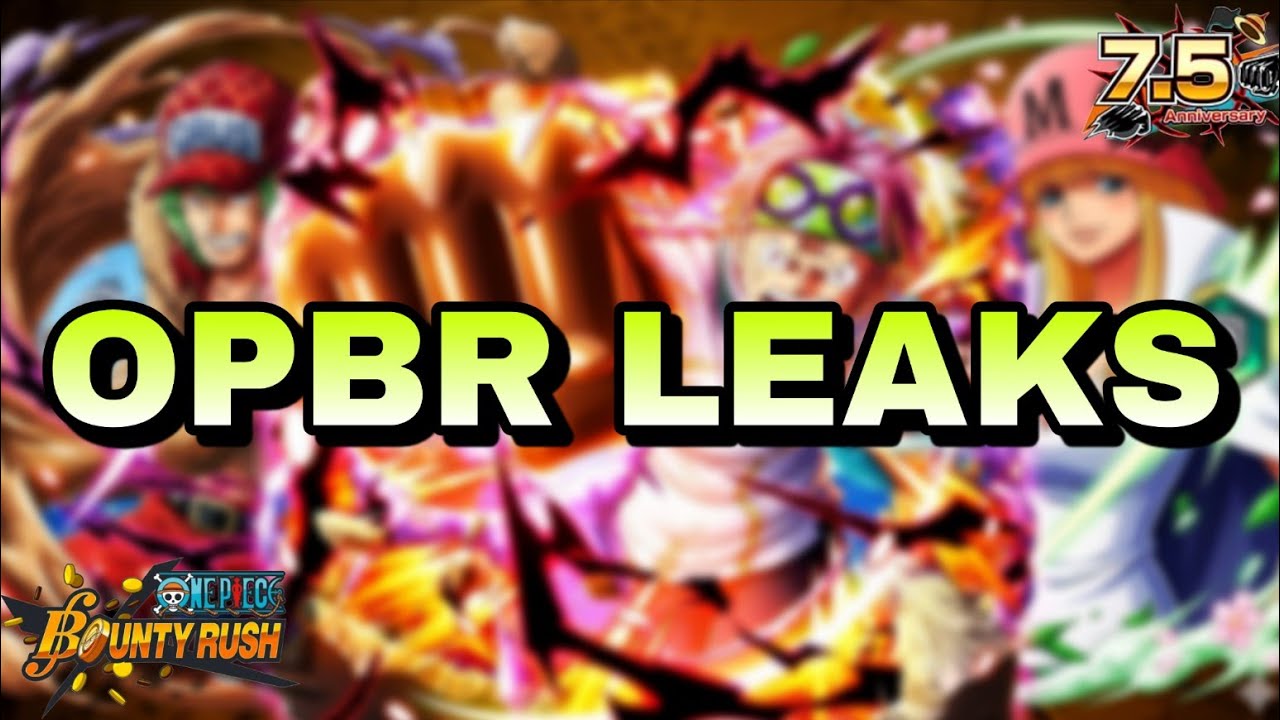 УТЕЧКИ OPBR: Новые персонажи в One Piece Bounty Rush...