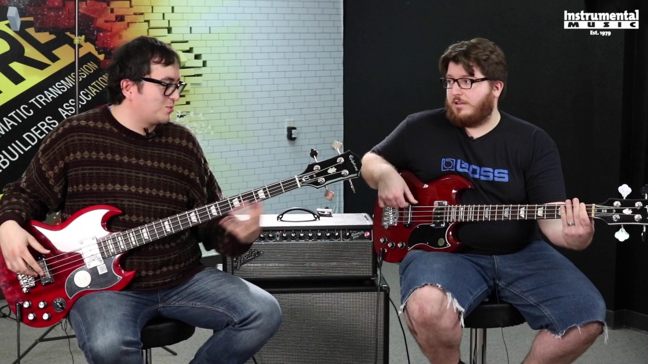 Gibson SG Bass vs. Epiphone EB-3 (featuring Nick Maffei)