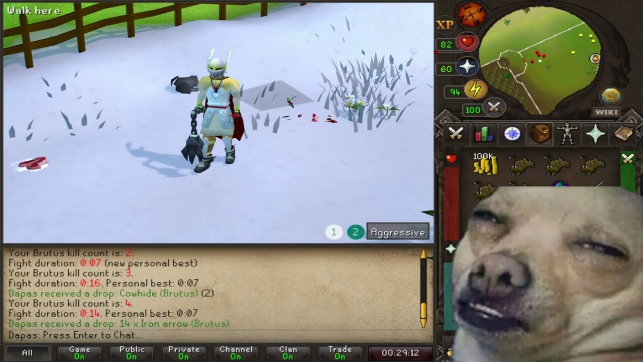 i struggled at the new cow quest... (NEW OSRS COW BOSS COMMENTARY)