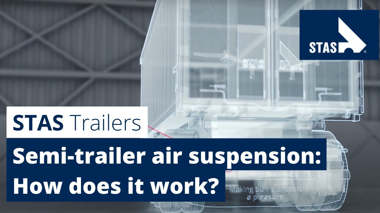 Semi-trailer air suspension: How does it work?