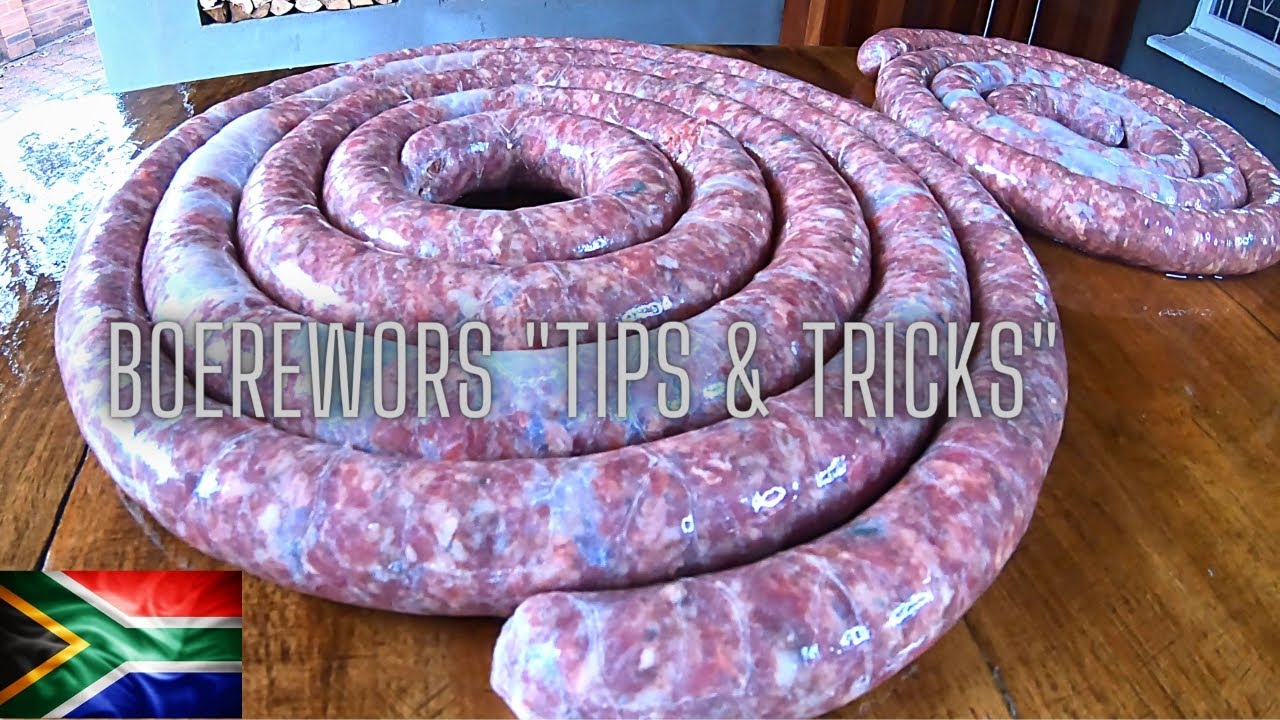 How To Grill Boerewors | HOW to Grill Beef Sausage by Xman & Co