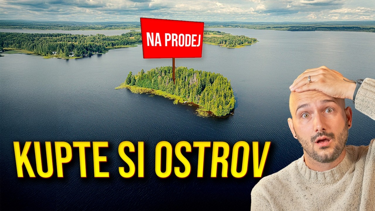 Za cenu garsonky v Praze si můžete pořídit soukromý ostrov snů i s nemovitostí!