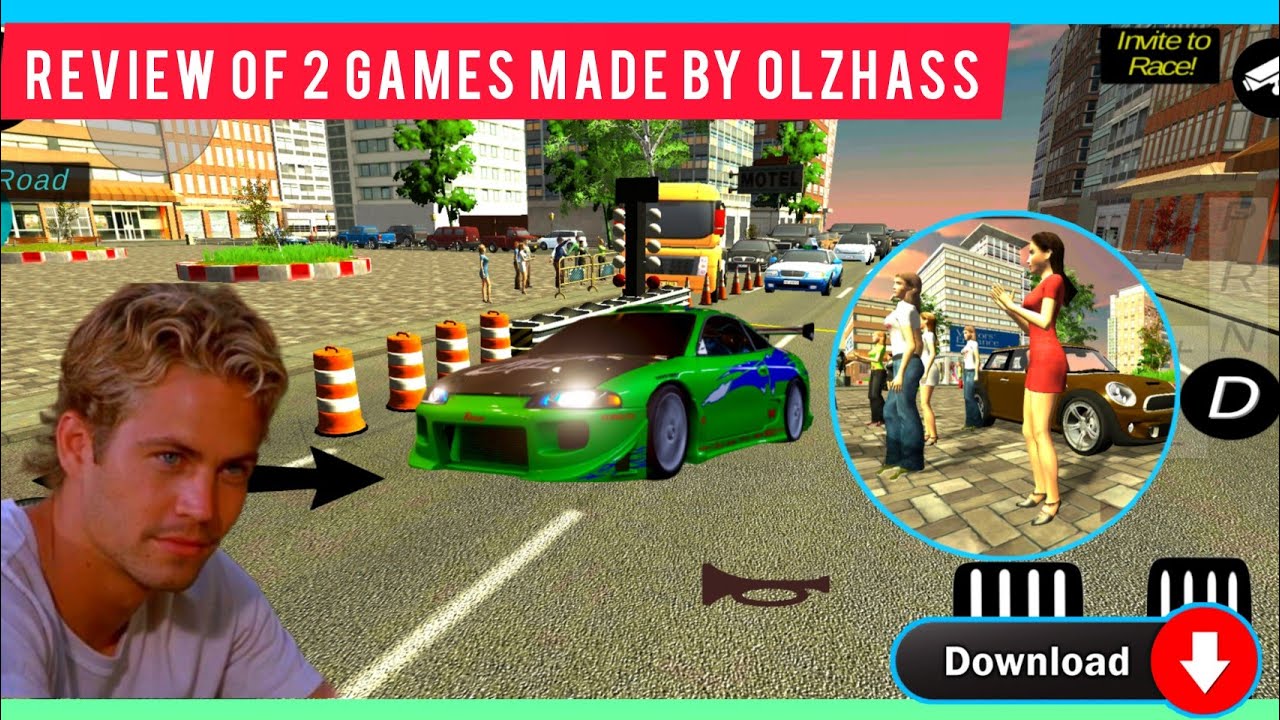 Open World & Drag Racing Multiplayer &bull; Made By Olzhass-games