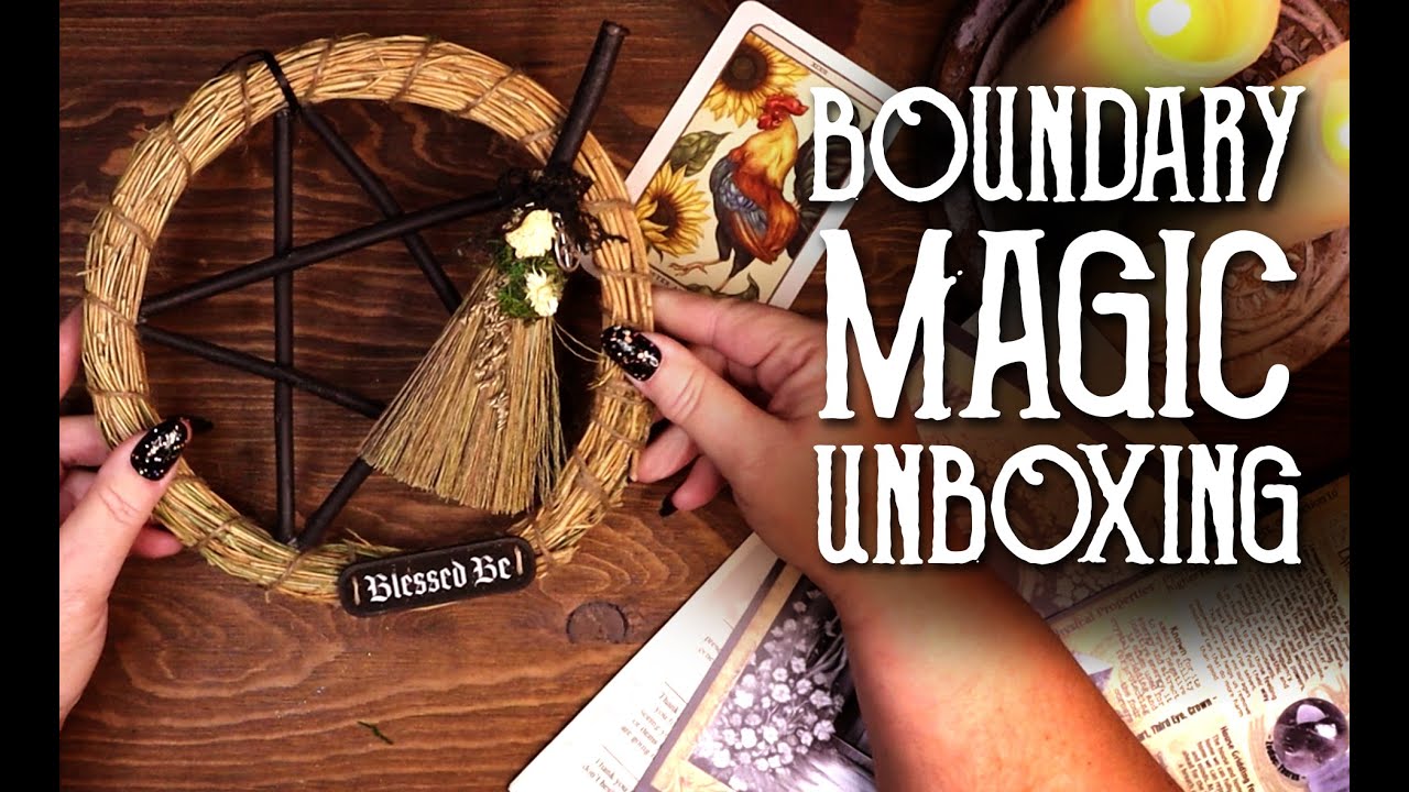 Open a Witchy Subscription Box With Me - Boundary Magic - SugarMuses - Magical Crafting
