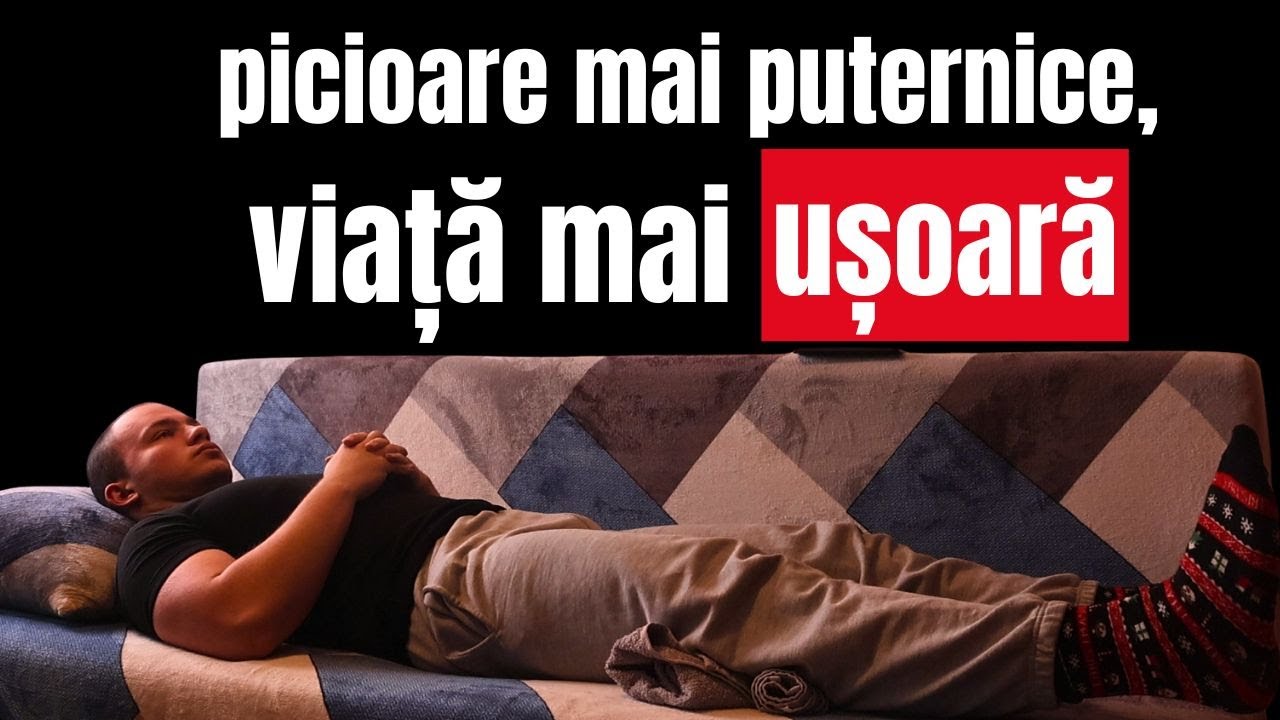 5 Exerciții UȘOARE Pentru Picioare Mai Puternice (45+ ani)