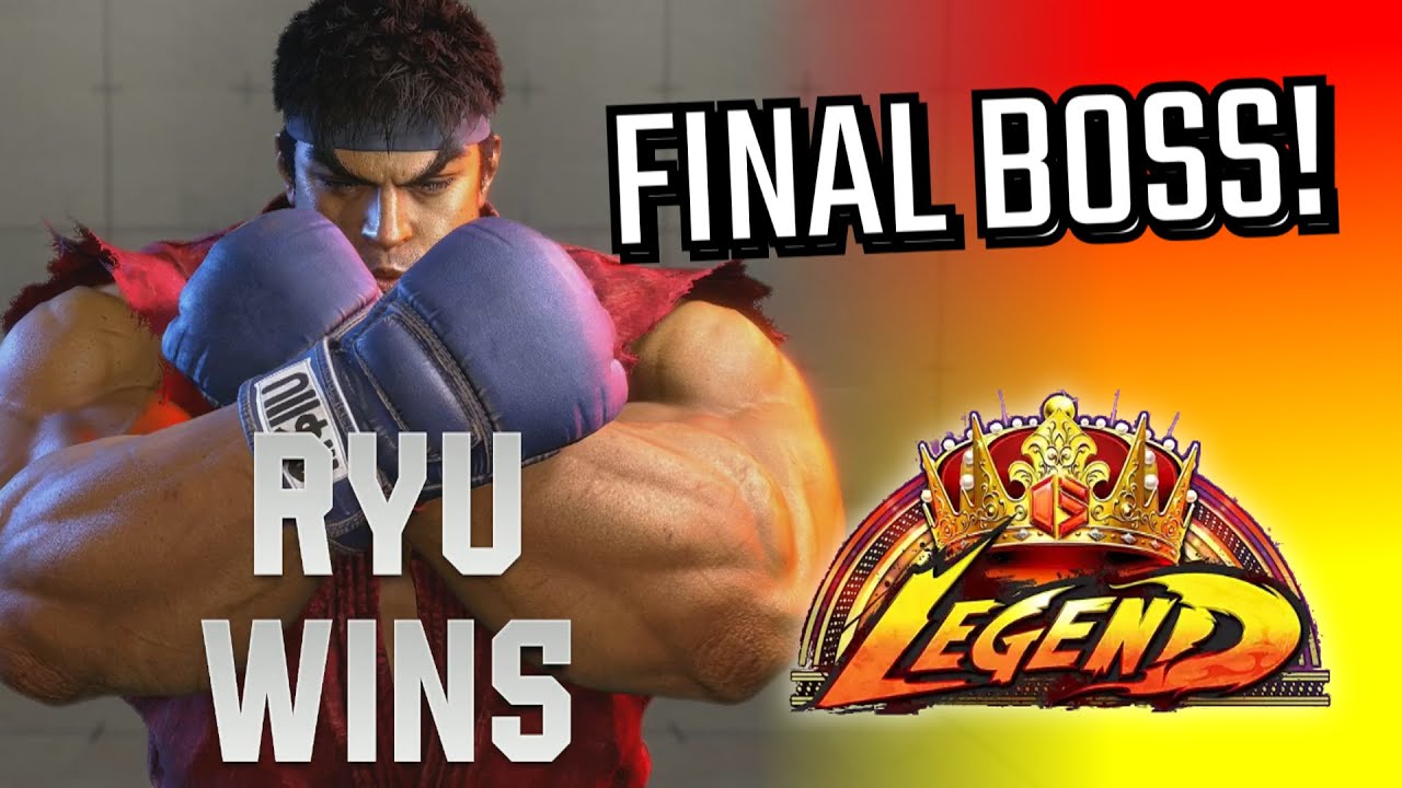 Legend Ryu in Grand Finals of Tournament?! [Full Run]