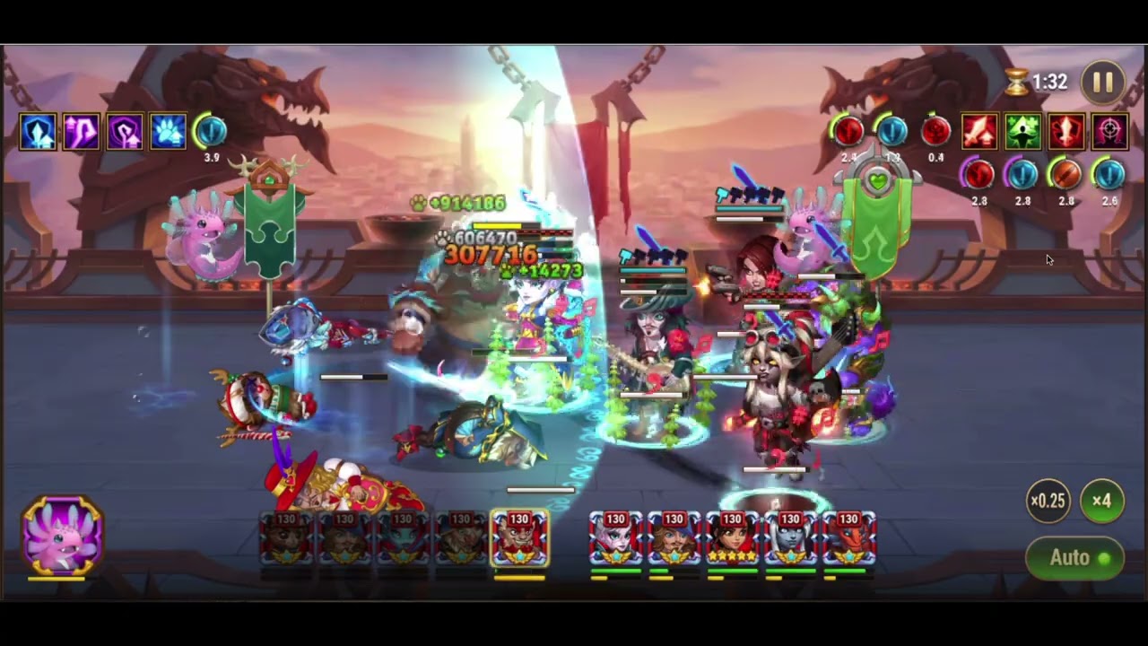 [Battle Showcase]Lyria-Lara-Fafnir Team