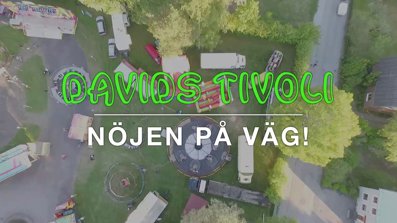 Reklam - Davids Tivoli (Bessemerfesten - Hofors - Jensasparken - Sandviken)