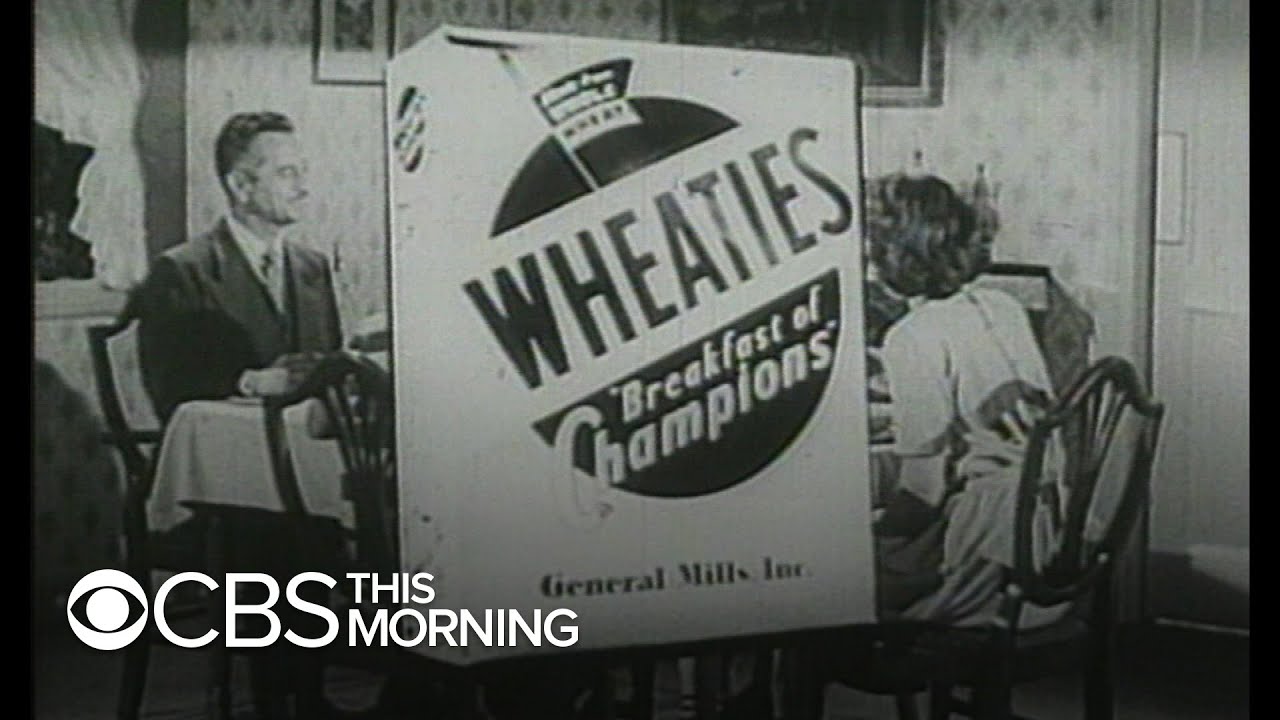 The history behind the tradition of Olympians appearing on Wheaties boxes