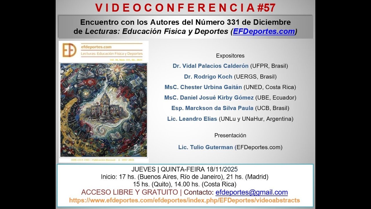 Videoconferencia #57 - diciembre 2025