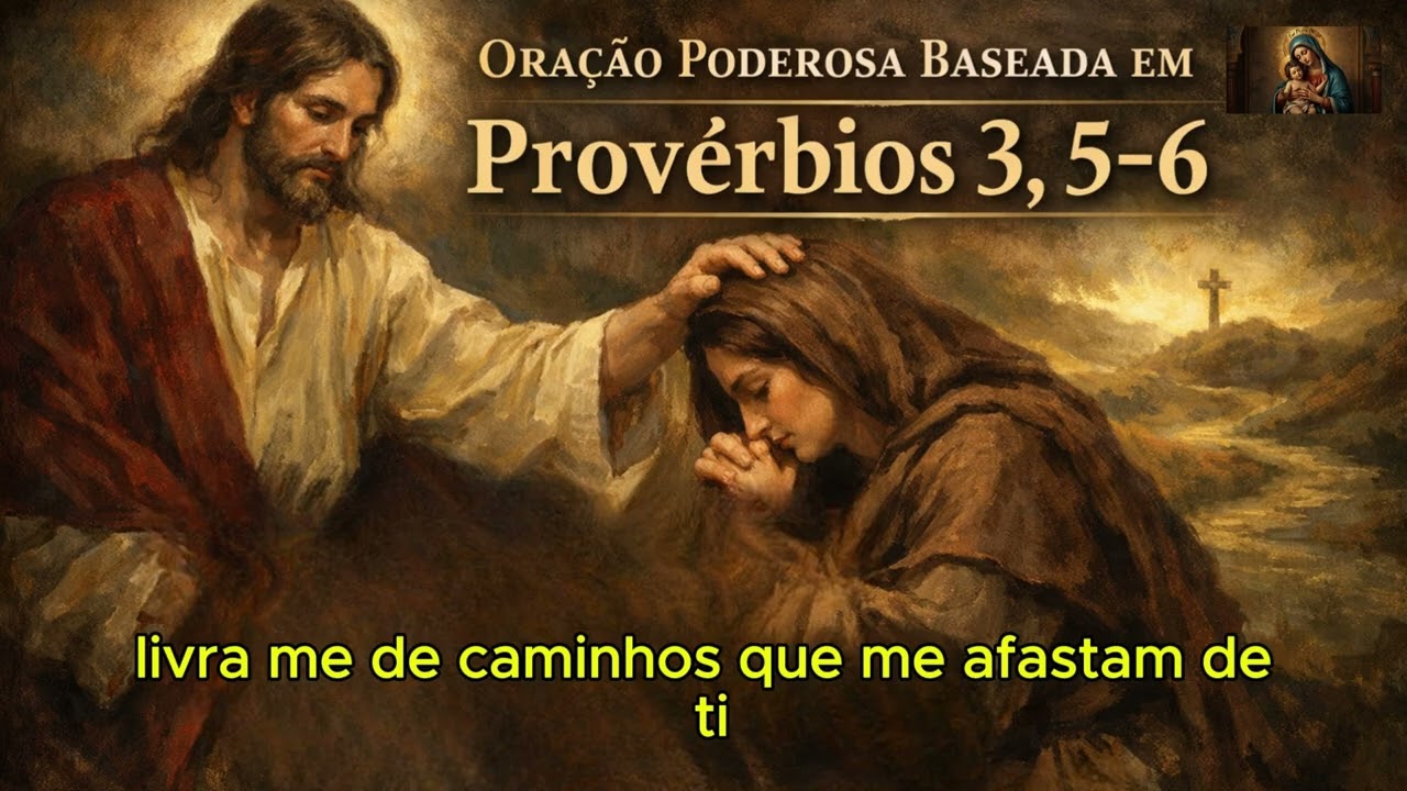 Oração Poderosa Baseada em Provérbios 3, 5-6 | Confia no Senhor de Todo o Teu Coração.