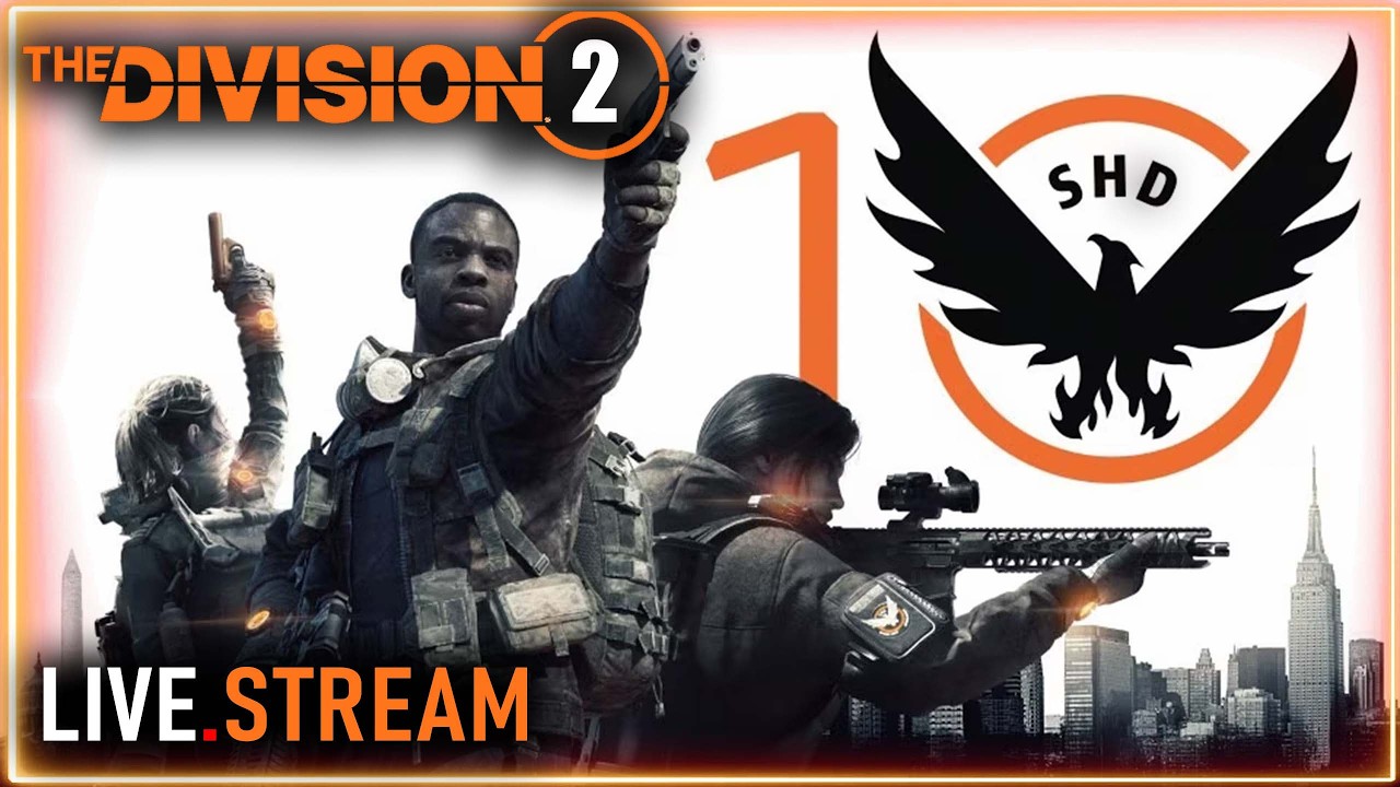 Division 2  stream ⚡Смотрим стрим разработчиков ⚡  Новый сезон⚡Грядущее обновление к 10 летию
