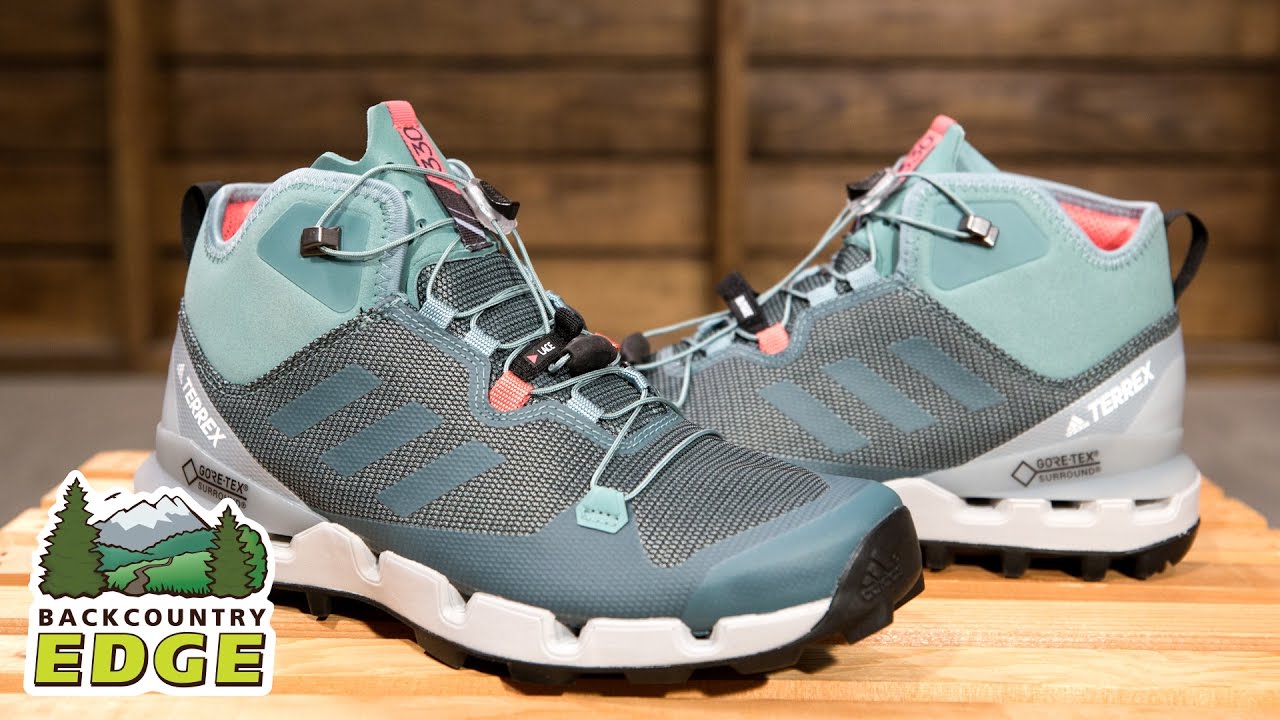 adidas Outdoor Women's Terrex Fast Mid GTX-Surround Hiking Boot