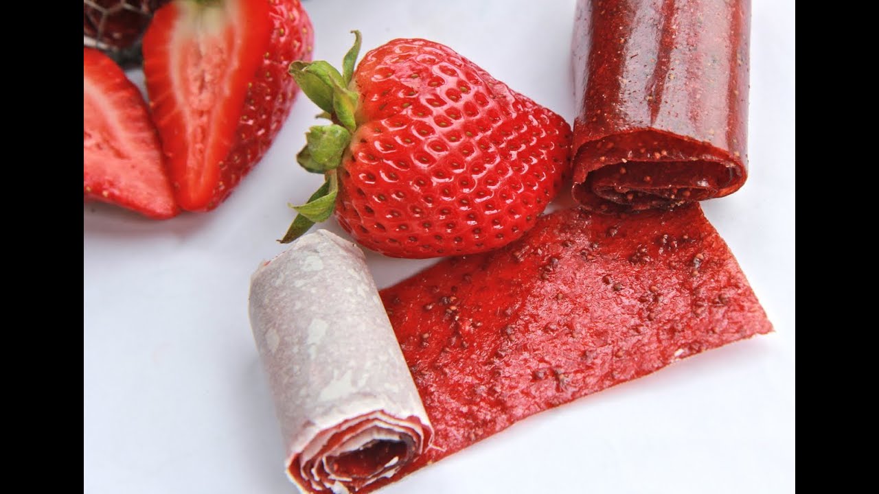 Natural Strawberry Fruit Leather (Take Back the Snack Collab)