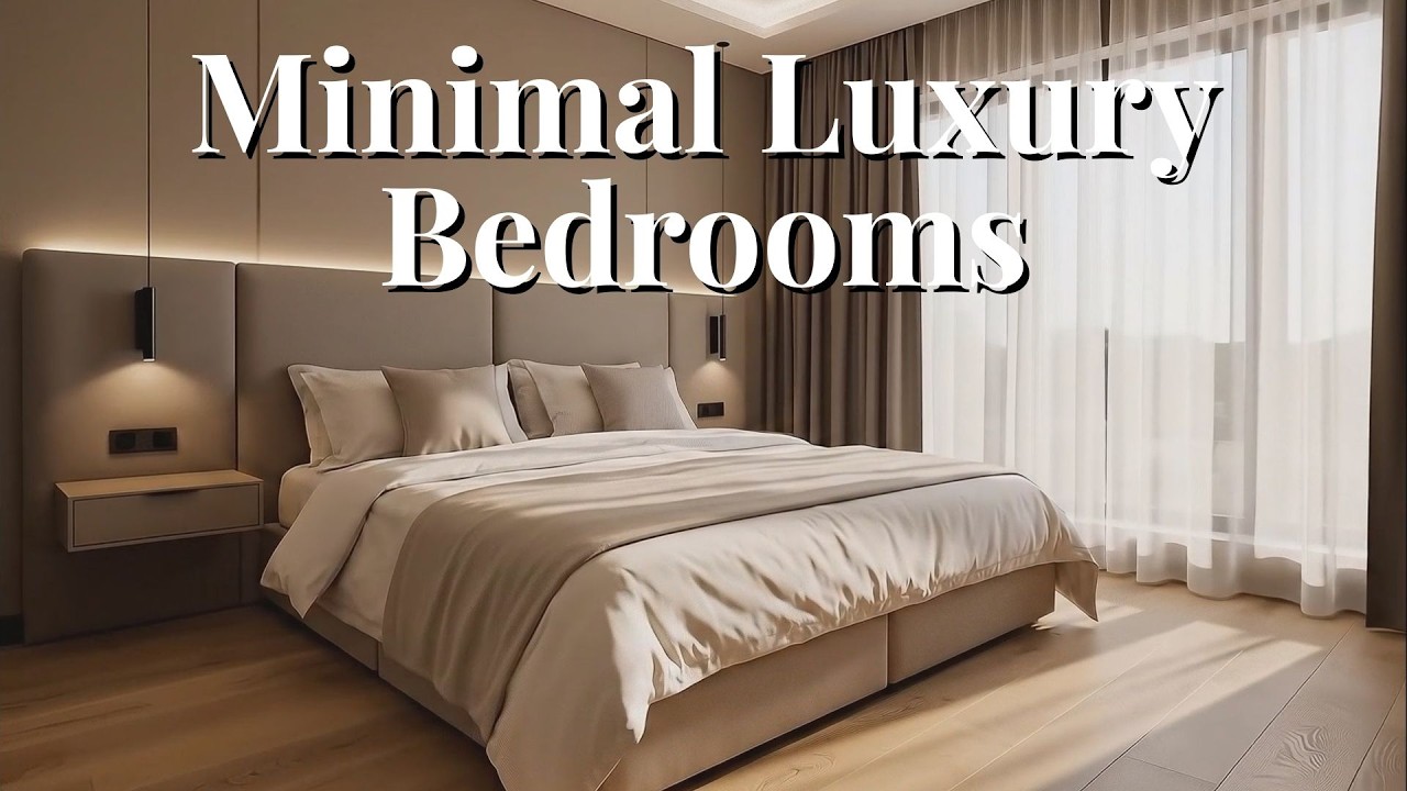 50 Minimal Luxury Bedrooms That Feel Calm, Elegant & Timeless
