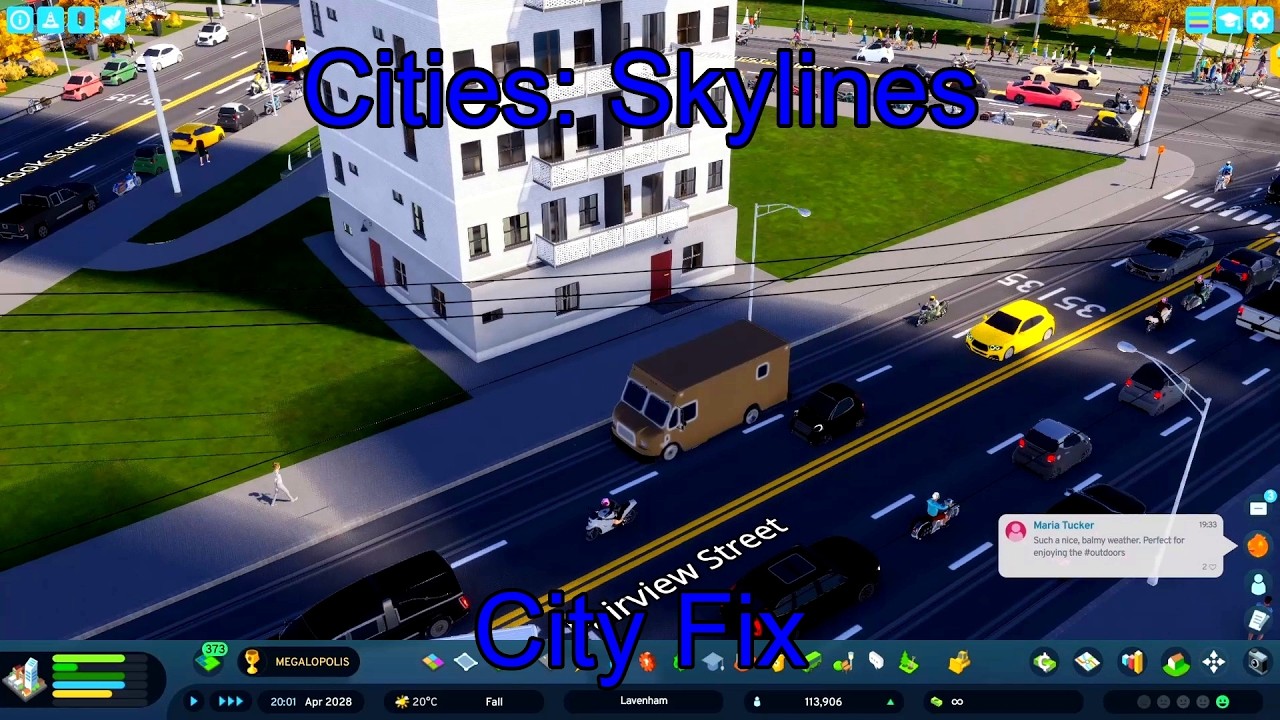 Custom Park Layout & Zoning Optimization | Lavenham Part 8 - City Fix|Cities: Skylines II