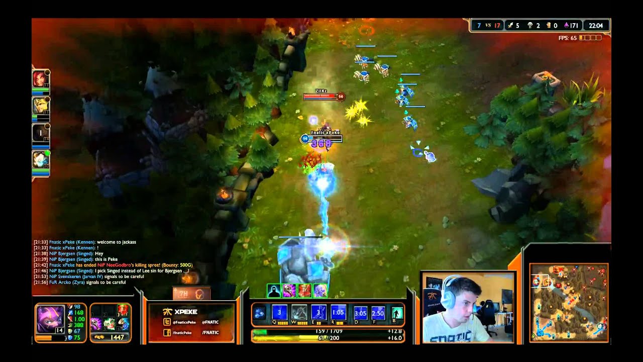 Xpeke outplaying hard