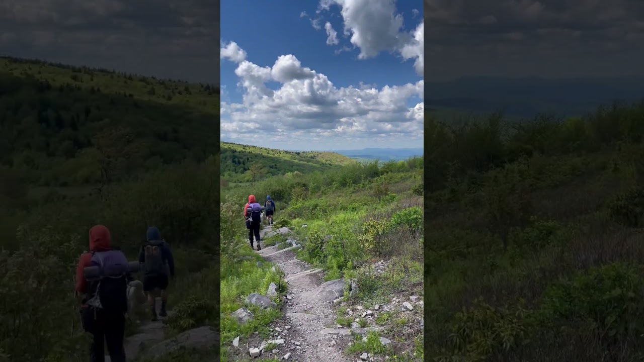 Backpacking Grayson Highlands State Park with @robpelton