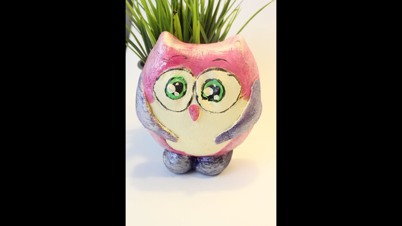SOWA DIY Z MASY SOLNEJ/ SALT DOUGHT