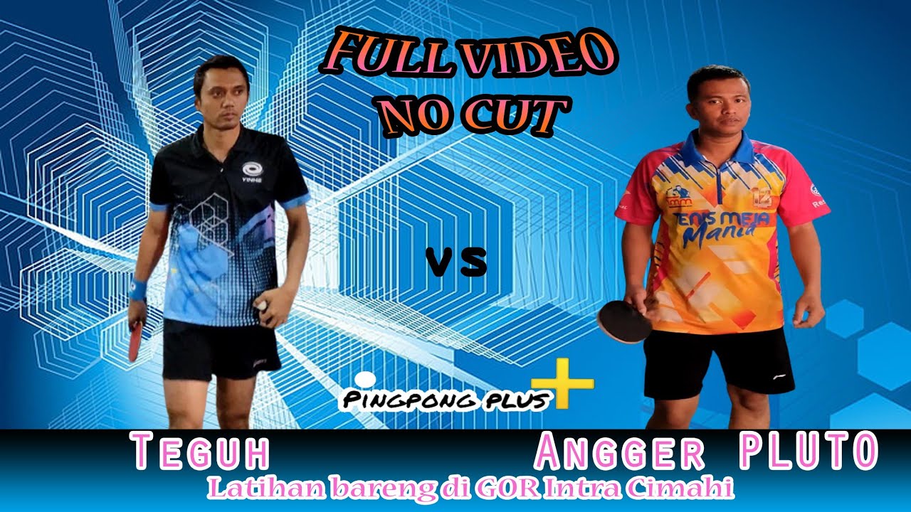 Teguh vs Angger PLUTO || Latihan bareng di GOR INTRA Cimahi