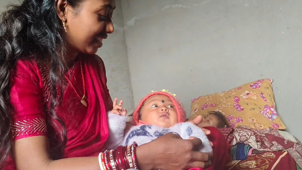 दीक्षा नूनी आज आई है मामा घर से