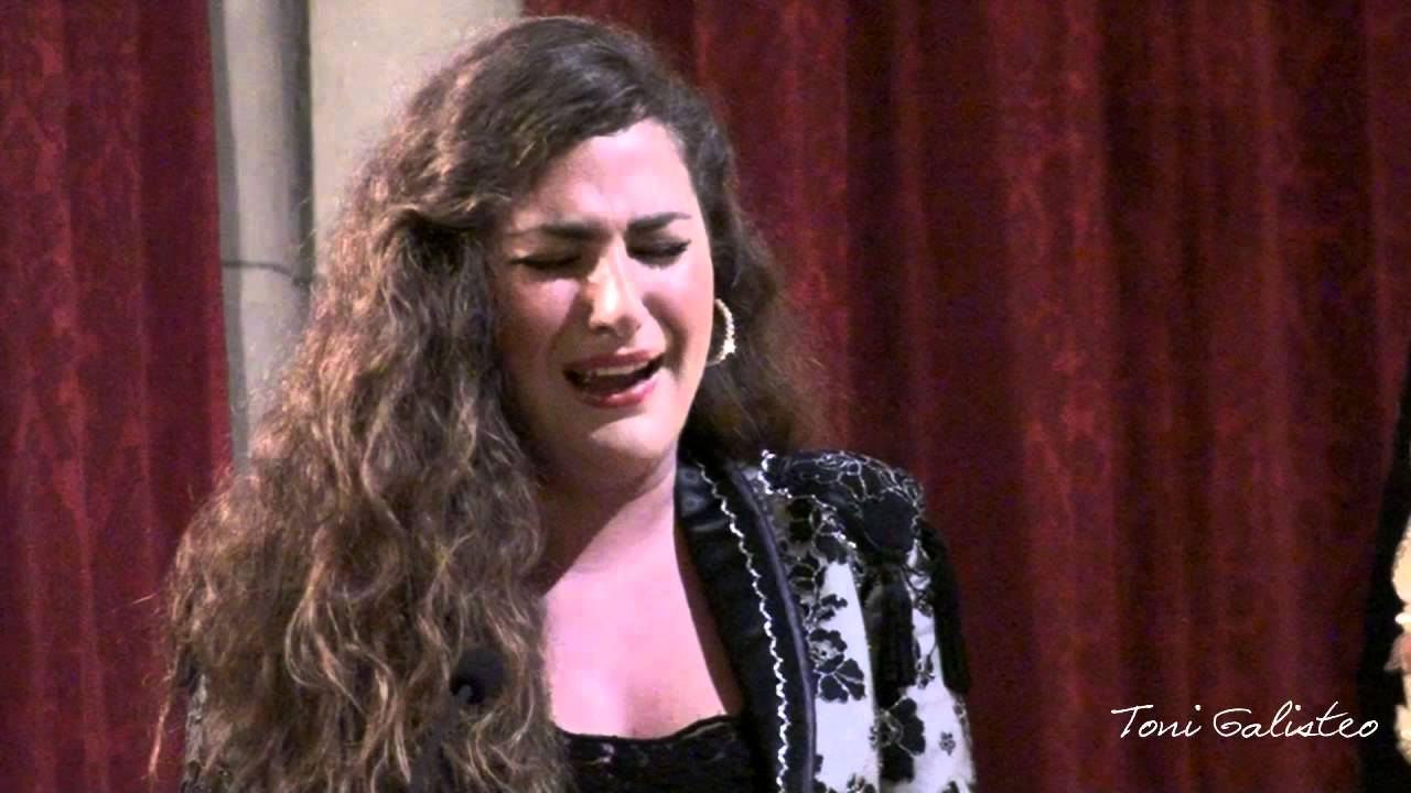LAURA GALLEGO,  SAETA -  PREGON SEMANA SANTA CHIPIONA 2015
