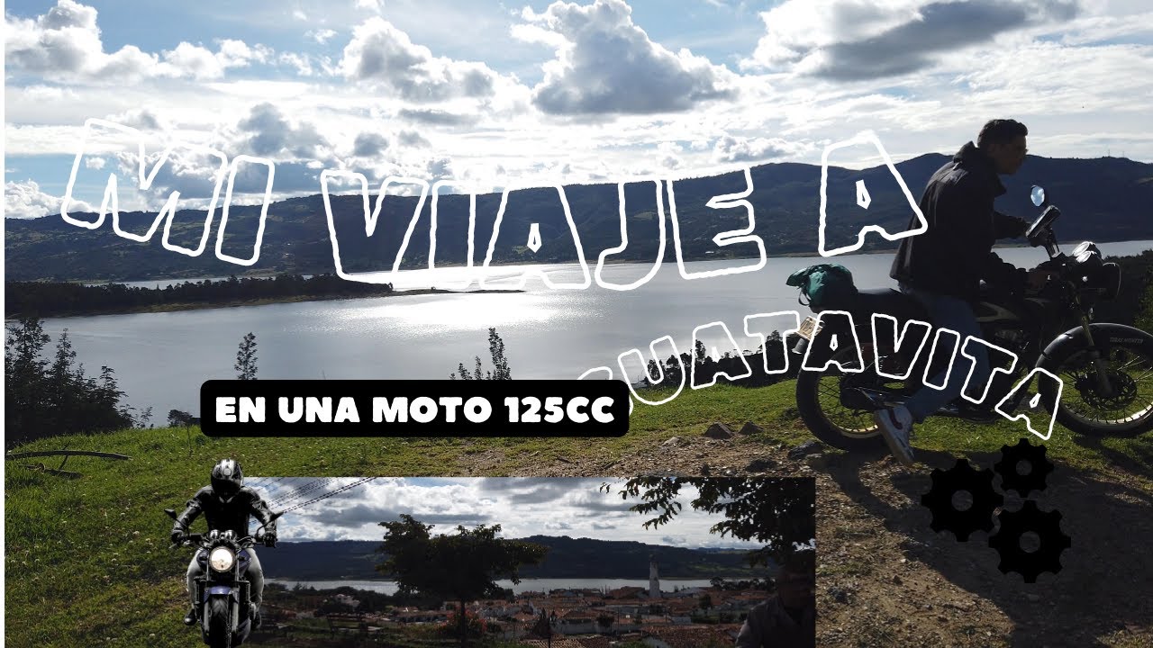 VIAJE EN NKD hasta GUATAVITA. conocienco colombia en moto de bajo cilindraje