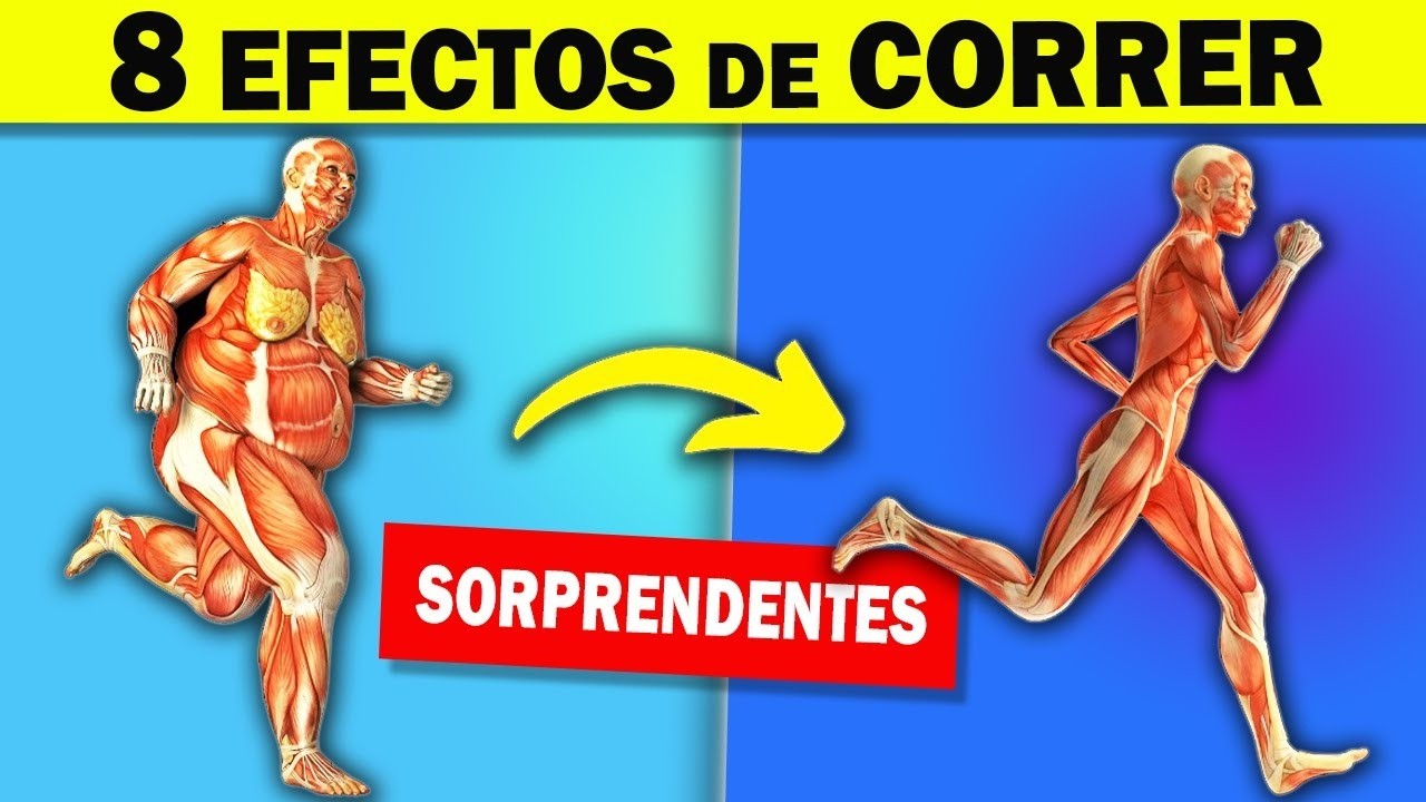 😳 𝟴 𝗖𝗢𝗦𝗔𝗦 que pasan EN TU CUERPO cuando CORRES