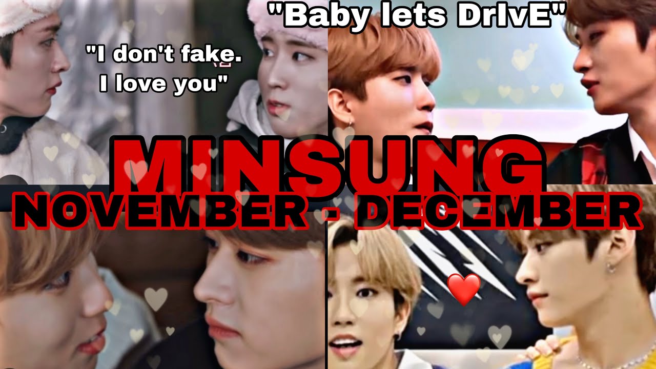 MINSUNG moments you didn’t notice in November and first half of December🍿 WHOLE MONTH analysis 🔥