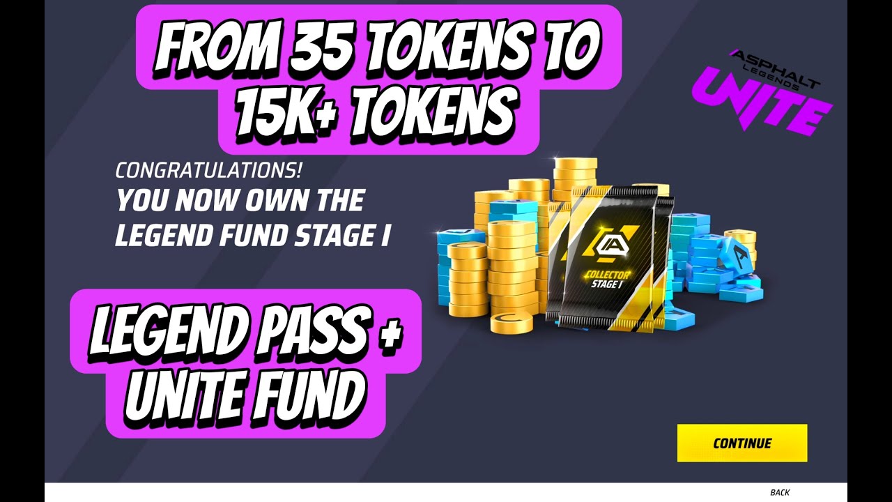 Asphalt Legends | Unite pass| Collecting All Stage Rewards 😍 | Asphalt Legends