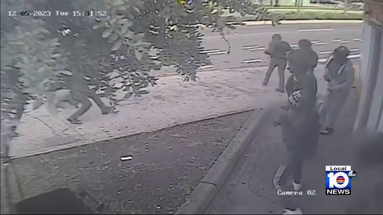 Deputies release surveillance video of Pompano Beach shootout