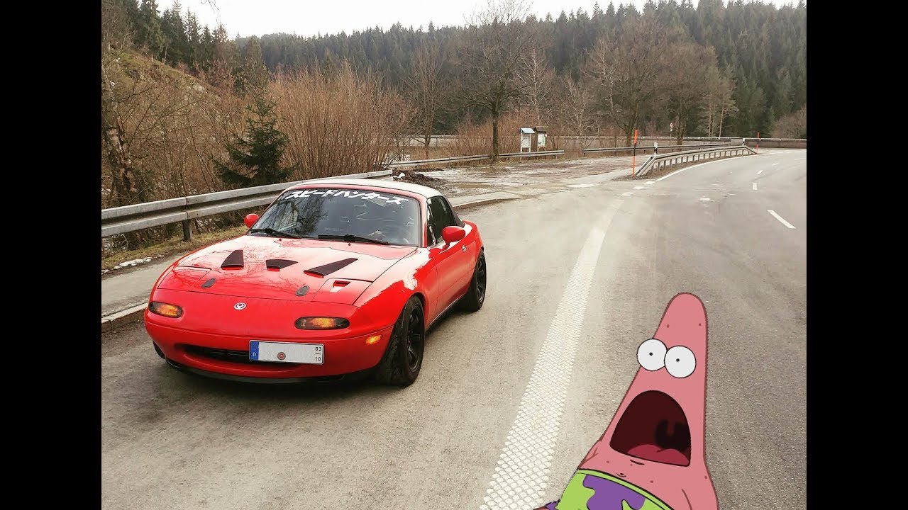POV Touge run Turbo Miata