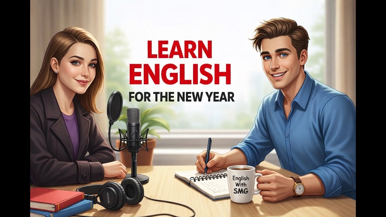 Learn English in the New Year | Easy English Conversation & Speaking Practice for Beginners