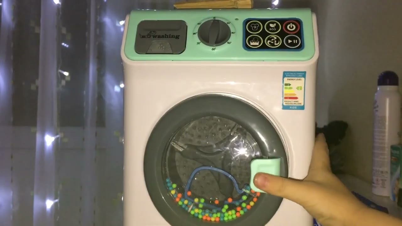 Asda toy washing machine Destruction