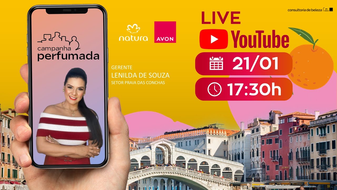🌟 Live Natura e Avon 🌟  Ciclo 02 - Gerente Lenilda de Souza