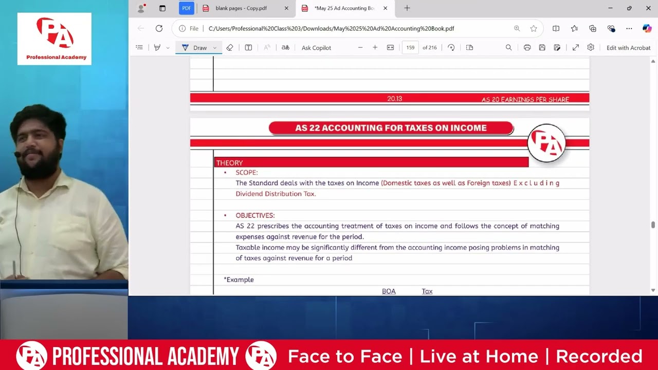 CA Inter Sept' 25 | Borivali | Accounts | 21 FEB 2025 | Prof. Aditya Sharma