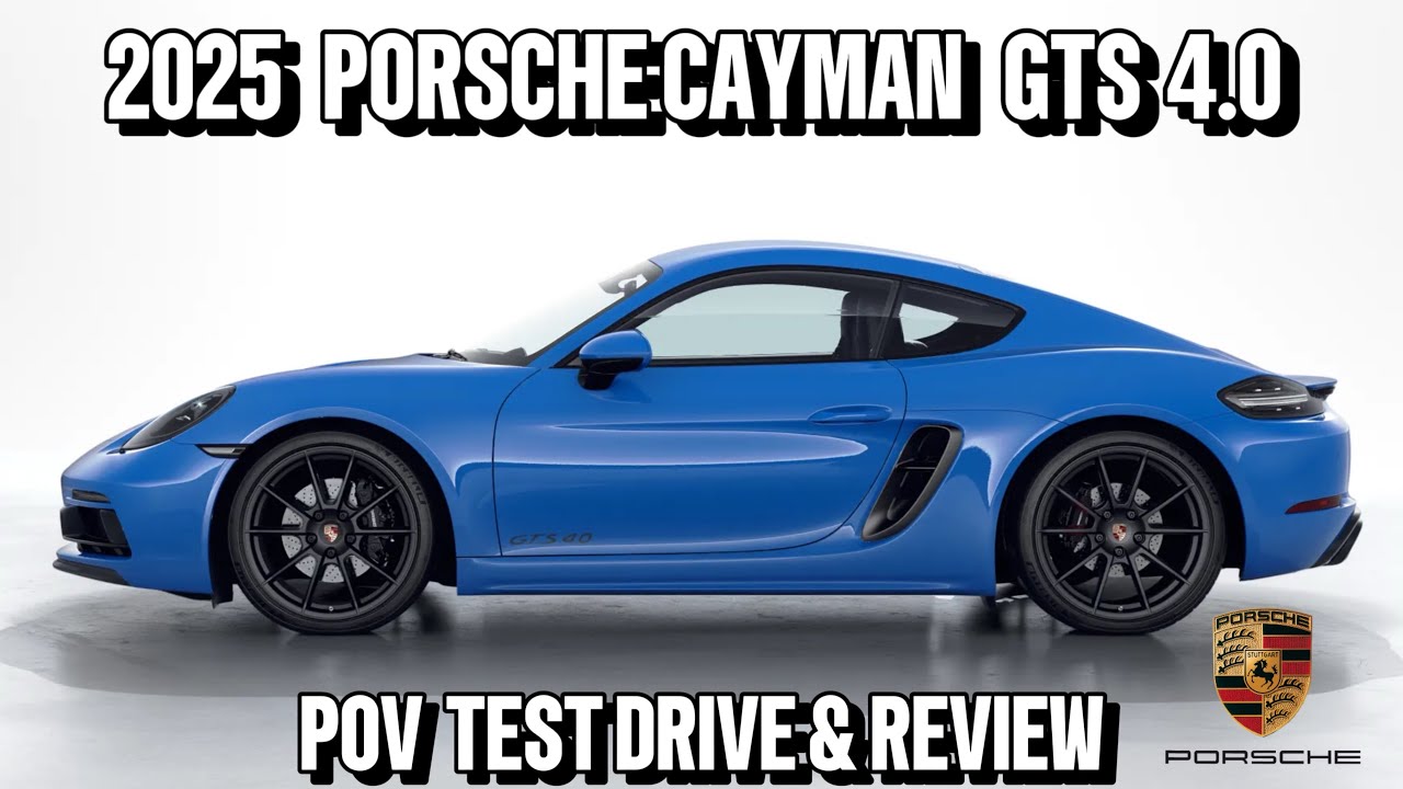 2025 Porsche 718 Cayman GTS 4.0 | Test Drive & Review 4K | The Last Great Porsche? @porsche4k
