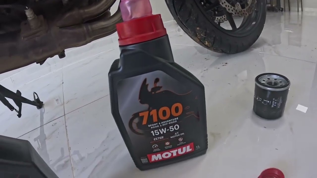Como trocar o óleo da z750 🚀🎥