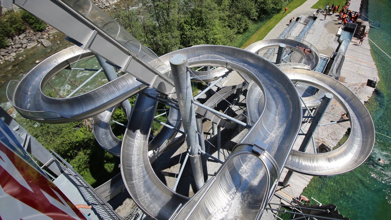 offene Riesenrutsche 