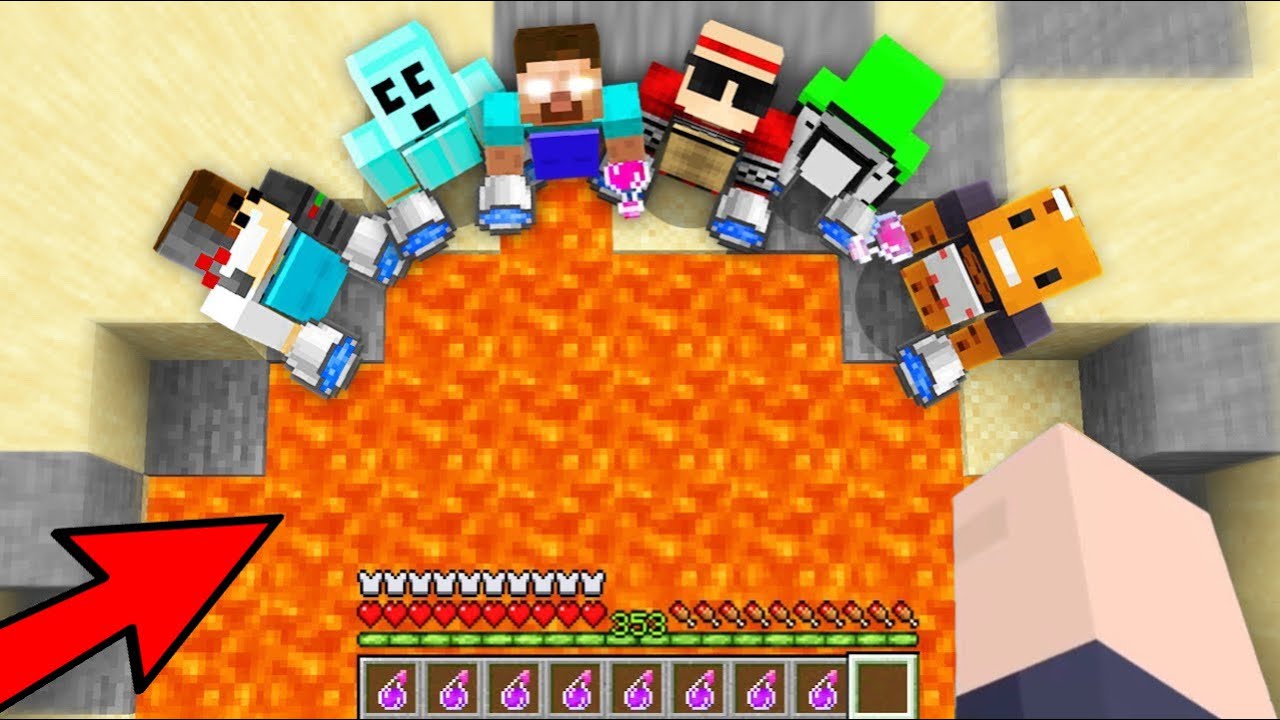 ماين كرافت لكن اذا مت رح افوز ضد 5 🔥😱