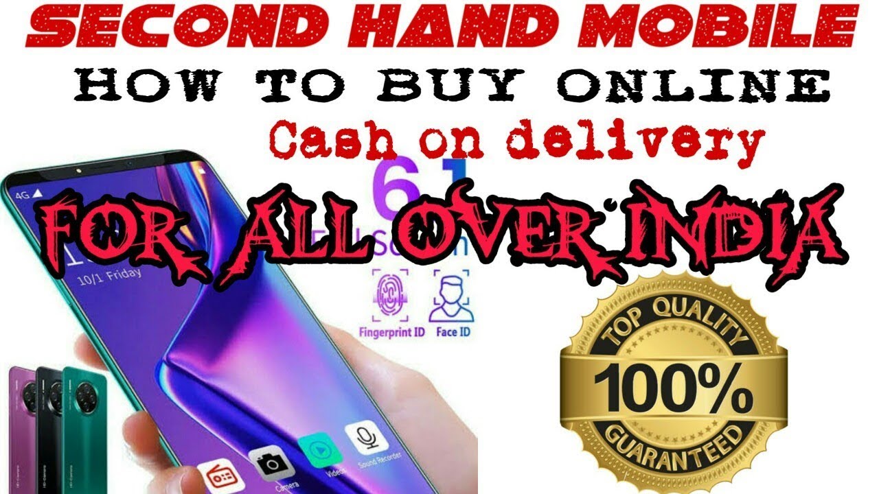 Second hand smartphone online shopping, used mobile phone order online.