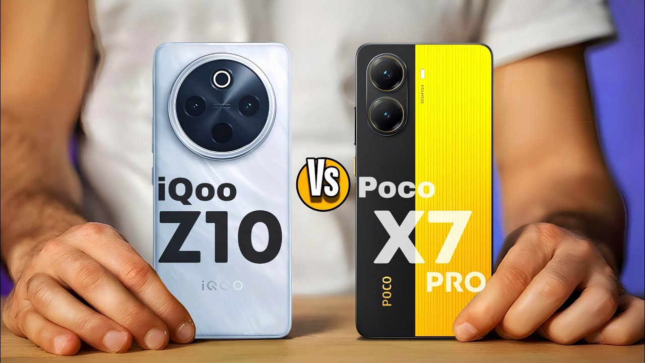 iQoo Z10 Vs Poco X7 Pro// Let's See Who Is Best