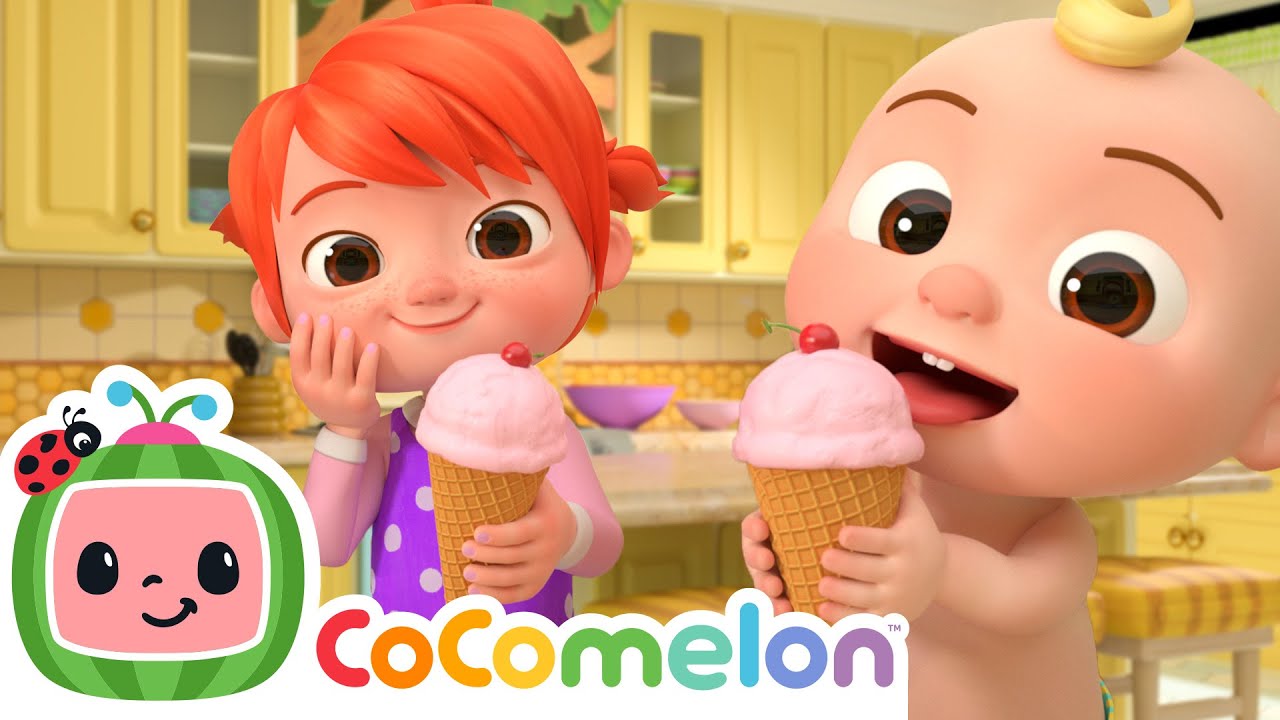 Homemade Ice Cream Fun! 🍦🍓| 🍉 CoComelon - JJ's Baby Songs 🎶