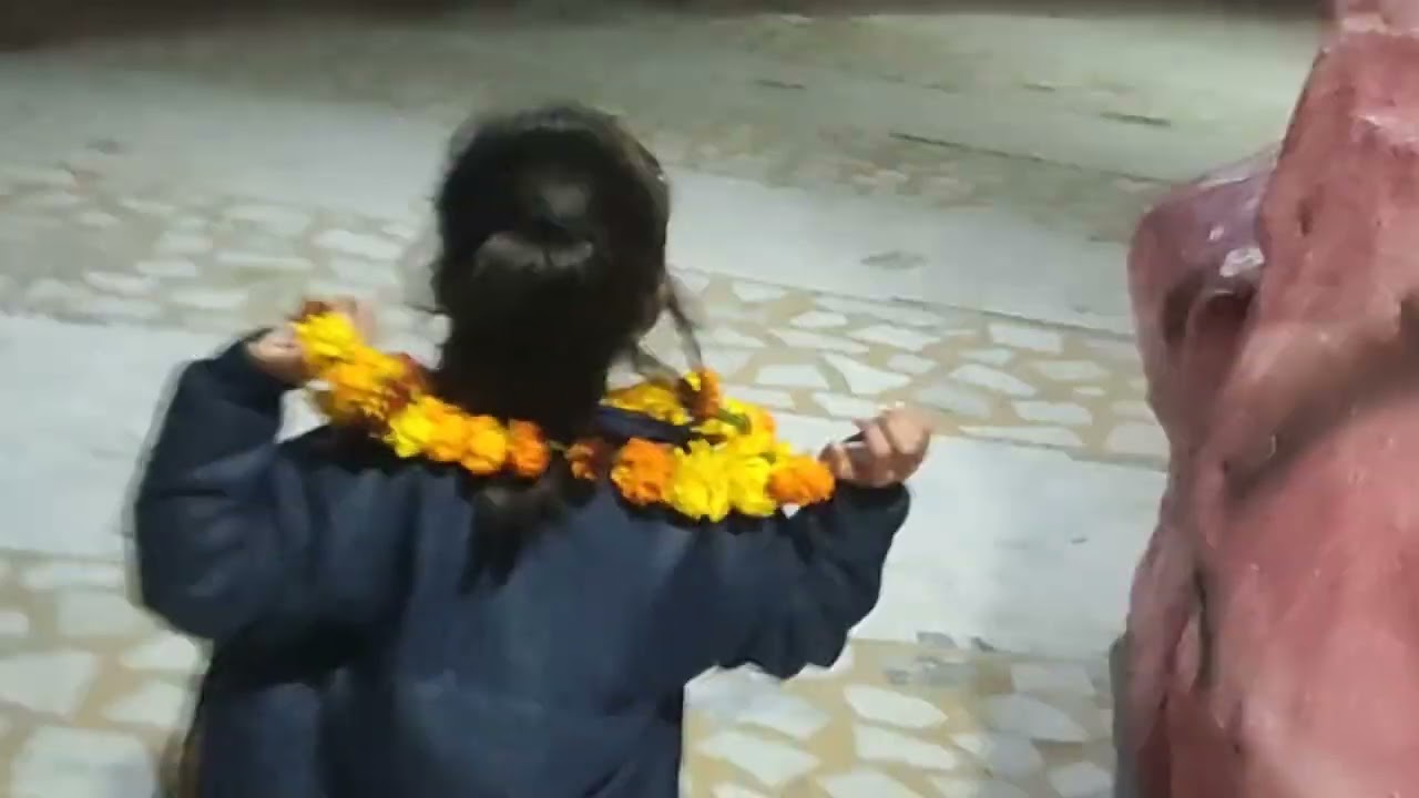 Maa vaishno Devi kki Gufa chaardham vrindavan #reel# vrindavan 