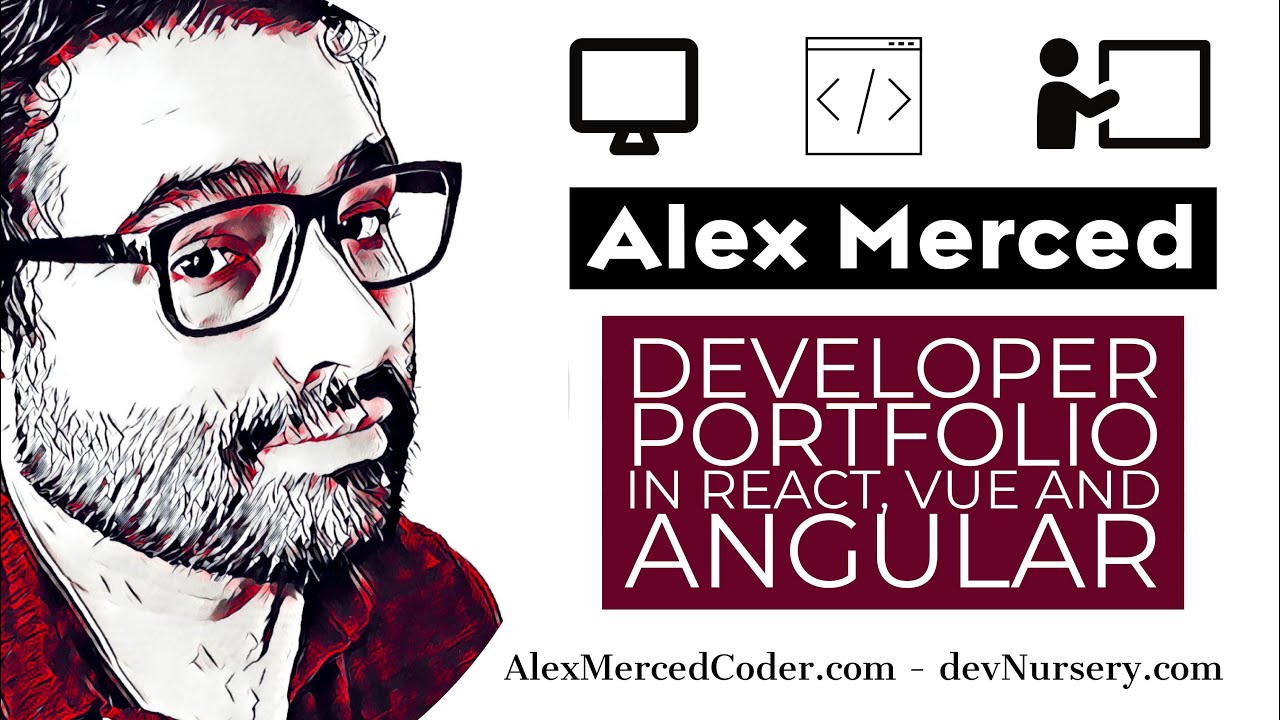 AM Coder - Basics of Making a Developer Portfolio in React, Vue and Angular