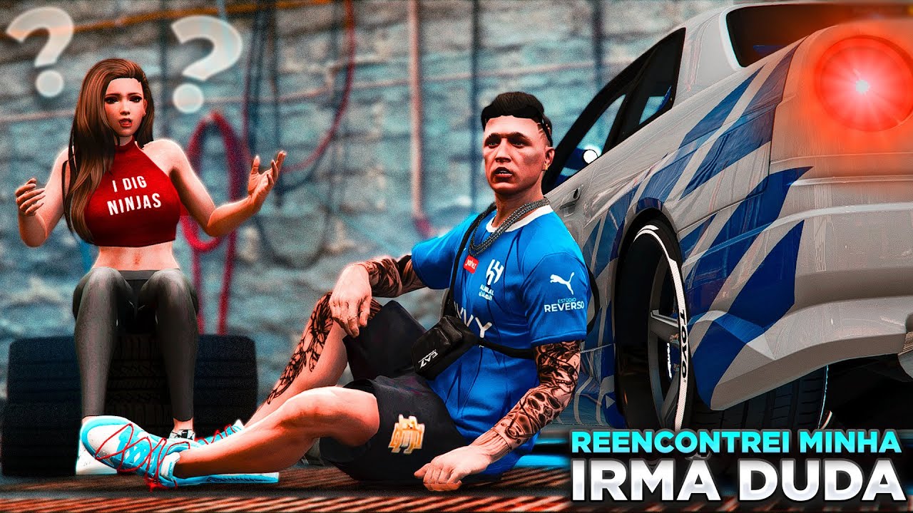 GTA V VIDA DE JOVEM  | ENCONTREI MINHA IRMÃ DEPOIS DE MUITO TEMPO! OQUE ACONTECEU COM A DUDA?😱 |#07